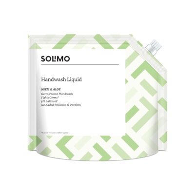 Solimo Liquid Handwash Refill Pack, Neem & Aloe, Germ Protect, ph-Balanced, 1500 ml