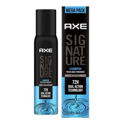 AXE Signature Champion Long Lasting No Gas Body Perfume For Men 200 Ml, Spray