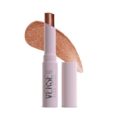 Swiss Beauty Jelly Verse Eyeshadow Glow Stick | Rich Colour Payoff | Crease-Proof | Sparkling Shine | 6 Stellar Shades | Shade- 5. Orbit Gleam, 3g