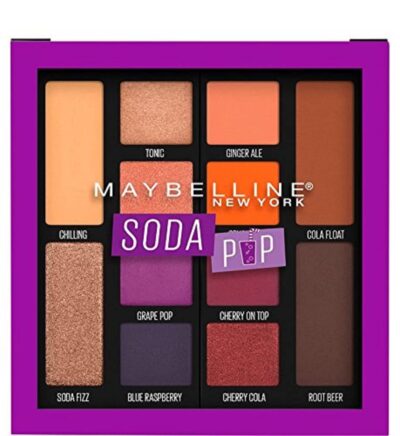 Maybelline New York Eyeshadow Palette Makeup, Soda Pop (Multicolor), 0.26 Ounce Matte & Shimmery Finish