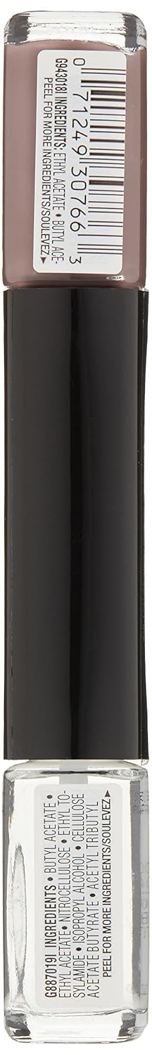 L'OREAL PARIS Cosmetics Glossy Finish Infallible Nail, Timeless Taupe, 0.34 Fluid Ounce, 10 Milliliters