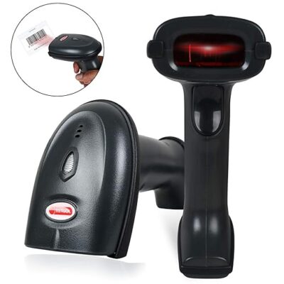 Retsol LS-600 Handheld Wired 1D Barcode Scanner with 32 Bit CPU IP54 Protected Reader for Low Contrast & Damaged Barcode Scan