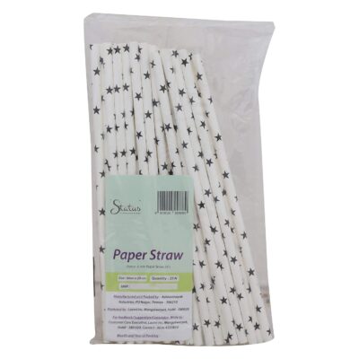Status Paper Straw - 25 Pieces (6mm)