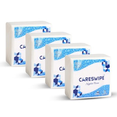 Careswipe Tissue Paper Napkins 100 pcs. Each- Set of 4