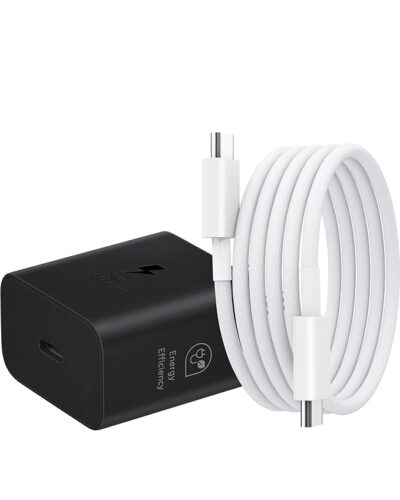 Original Samsung 25W Charger USB Type C Adapter for Samsung Galaxy Z Fold 6/5/4,Z Flip6/5/4, S25/S24/S24+/S24 Ultra, S23/S23+/S23 Ultra/S23 FE with PD 3.0 Fast Charging