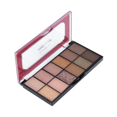 MARS 12 Shades Dance of Joy Eyeshadow Palette | Highly Pigmented and Blendable | Multicolor | Matte and Shimmer Finish (13.2g) (02-Multicolor)