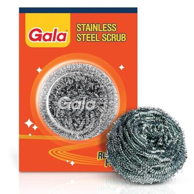 Gala Stainless Steel Scrubber - 1 Piece