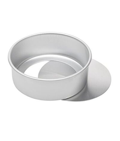 Removable Bottom Round Cake Pan/Mould/tin for Oven/Cooker - 6 Inches for 500 Grams of Cake