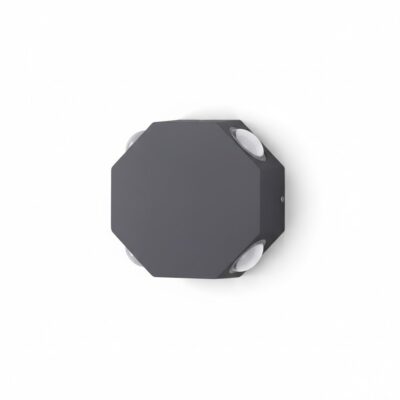 PHILIPS TETRIS 4-Way LED Wall Light 10W IP65 | Modern Outdoor & Indoor Decorative Wall Lamp | Waterproof Up & Down Light for Home, Garden & Balcony | Pack of 1