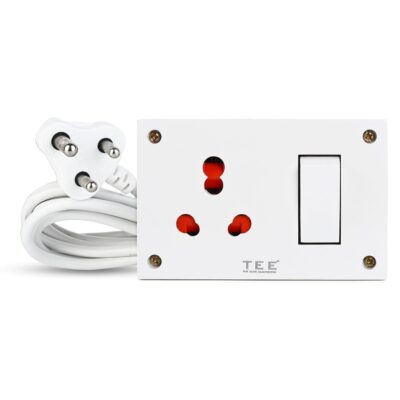 Combined Box 16 Amp with Universal Socket, Master Switch, LED Indicator & Safety Shutter 240V Power Utility Box | with 6 Month Warranty (Shutter Combined Box_2m)