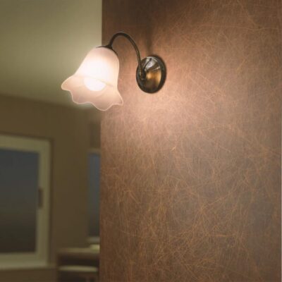 PHILIPS Lucidus Wall Light 1H Down E27 | Decorative Single Head Wall Mounted Lamp | Modern Accent Lighting for Living & Bedroom | E27 Holder | Pack of 1