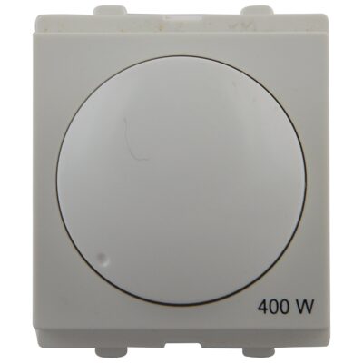 Schneider Electric Polycarbonate Opale Fan Step Regulator X3200 (White), Standard, Push Button
